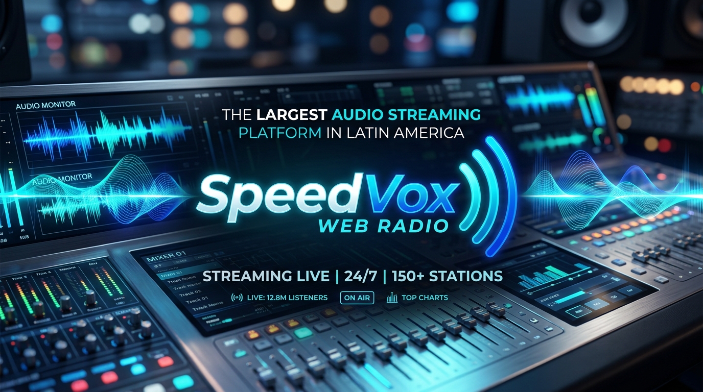 SpeedVox - Maior Plataforma de Web Rádios da América Latina